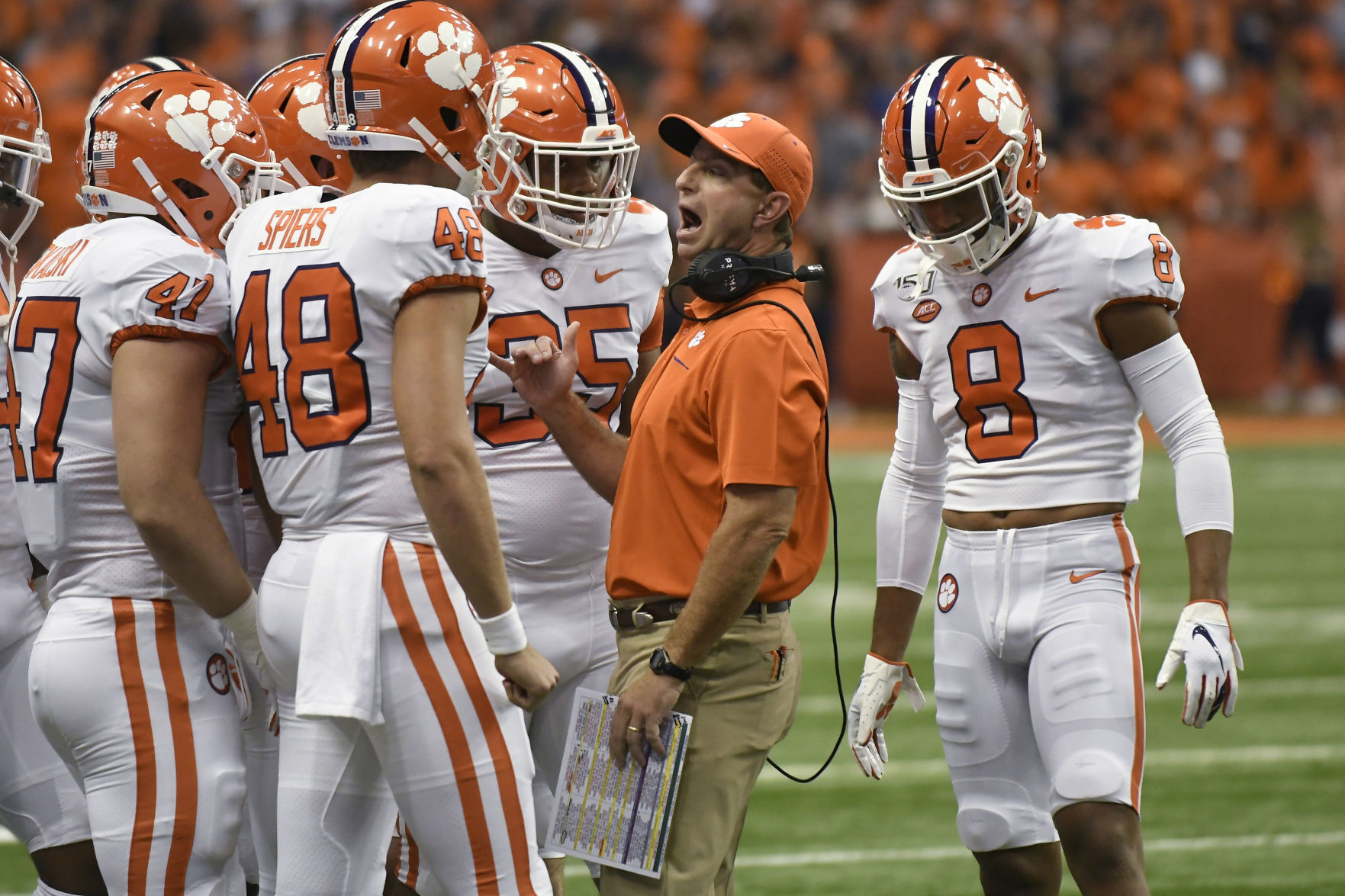 Clemson Syracuse Football